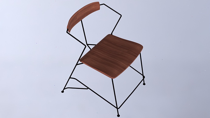 渲染模型_椅子1522