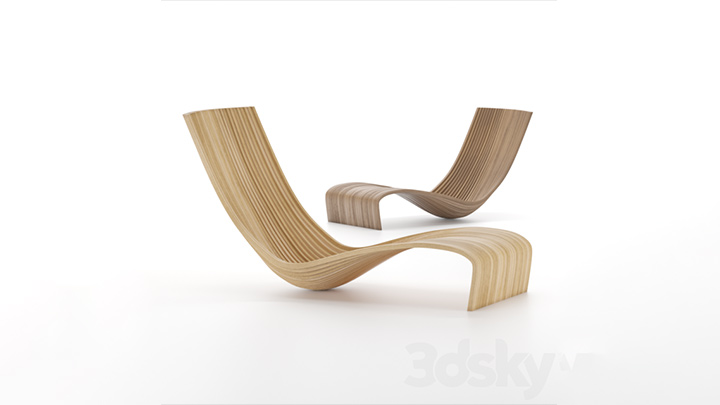 渲染模型_椅子1558