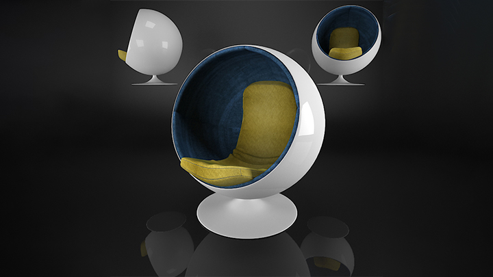 渲染模型_椅子1570