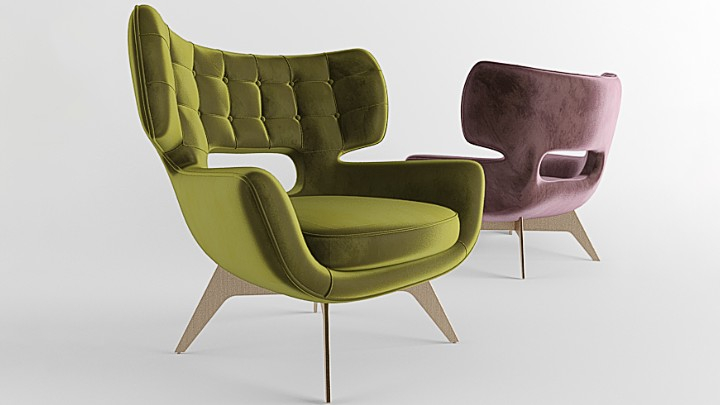 渲染模型_椅子1719