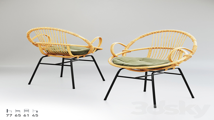 渲染模型_椅子1726