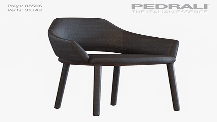 渲染模型_椅子1834