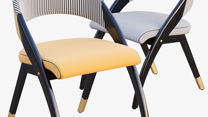 渲染模型_椅子1848