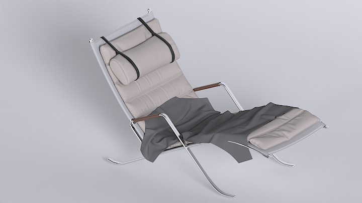 渲染模型_椅子1948