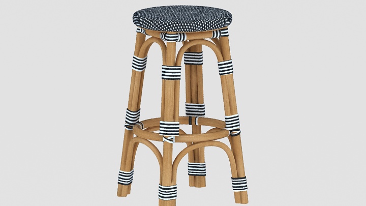 渲染模型_椅子2002