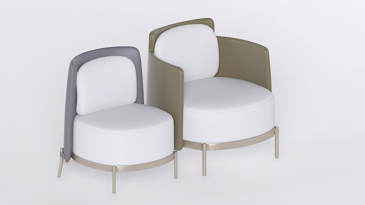 渲染模型_椅子2120