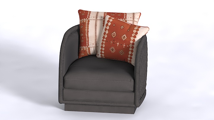 渲染模型_椅子2126