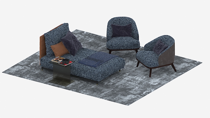 渲染模型_椅子2135