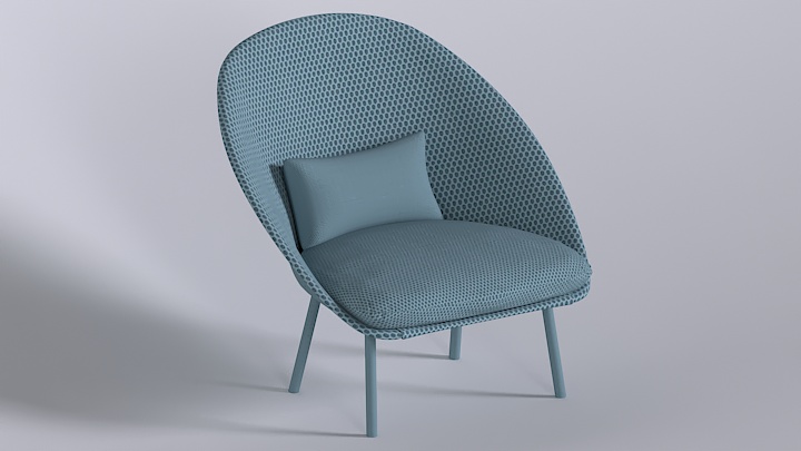 渲染模型_椅子2139
