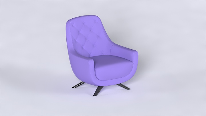 渲染模型_椅子2250