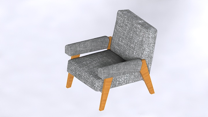 渲染模型_椅子2295