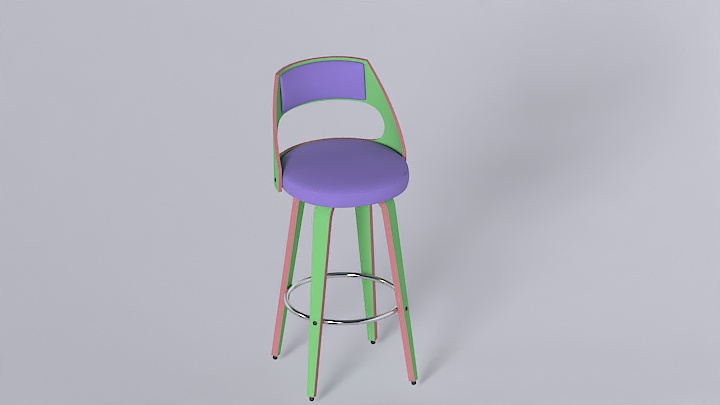 渲染模型_椅子2296