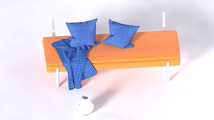 渲染模型_椅子2338