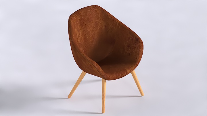 渲染模型_椅子2351