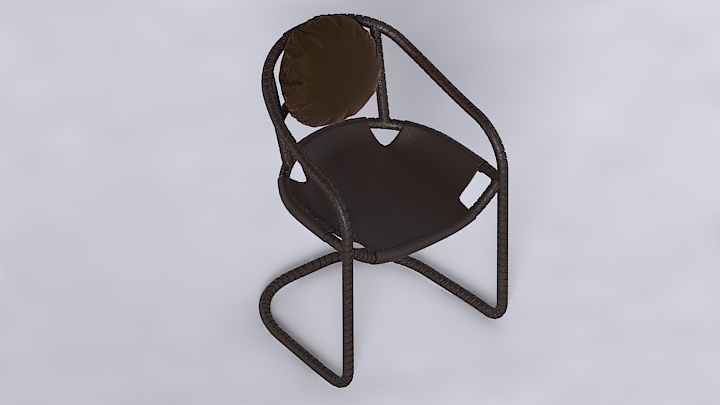 渲染模型_椅子2352