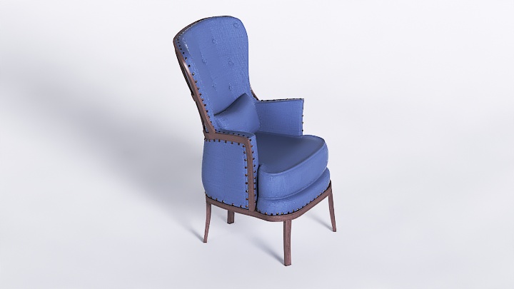 渲染模型_椅子2362