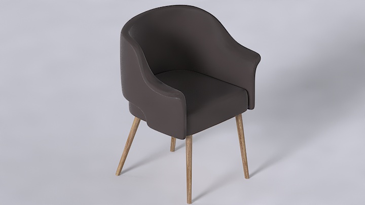 渲染模型_椅子2375