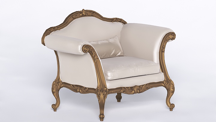 渲染模型_椅子2413