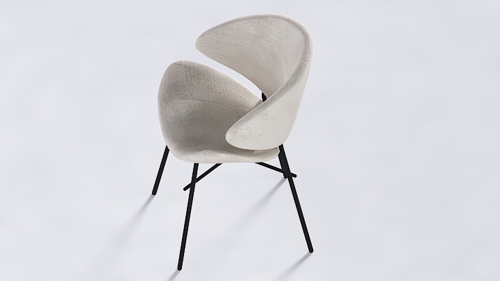 渲染模型_椅子2414