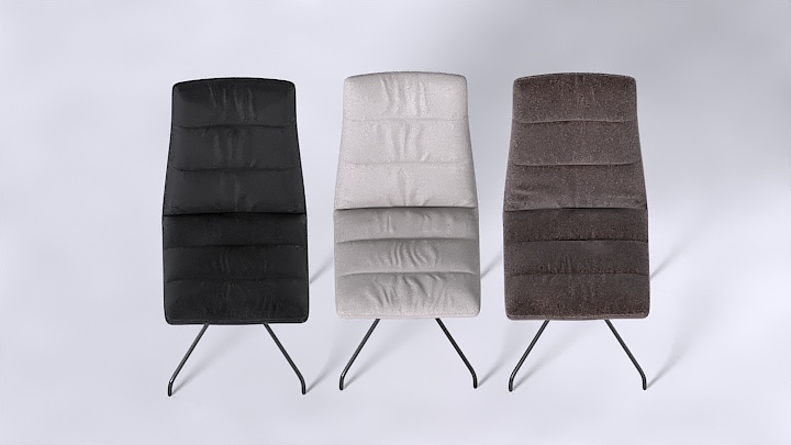 渲染模型_椅子2420