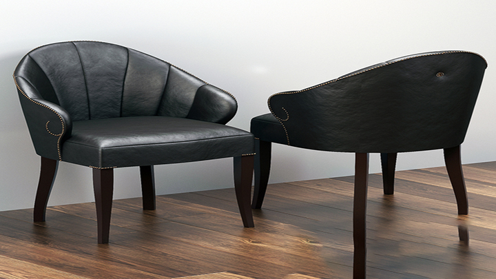 渲染模型_椅子2424