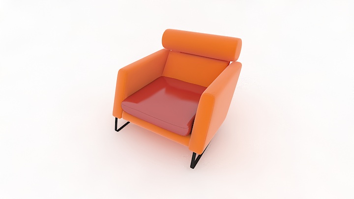 渲染模型_椅子2456