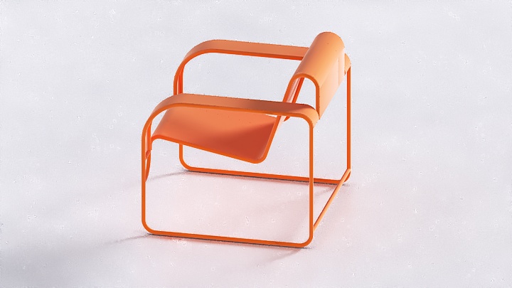 渲染模型_椅子2464