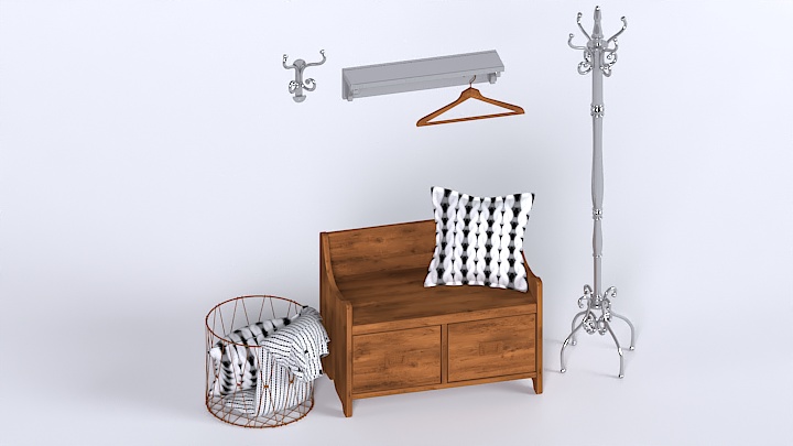 渲染模型_椅子2491