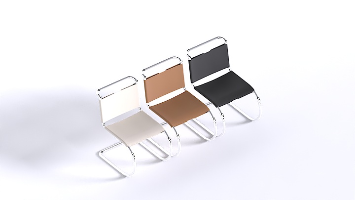 渲染模型_椅子2499