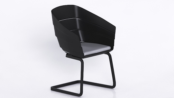 渲染模型_椅子2500