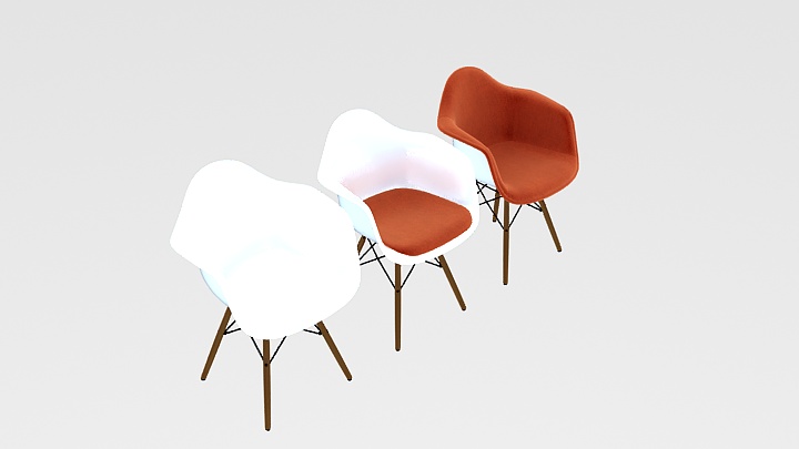 渲染模型_椅子2574