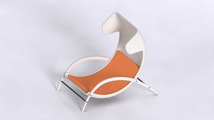 渲染模型_椅子2580