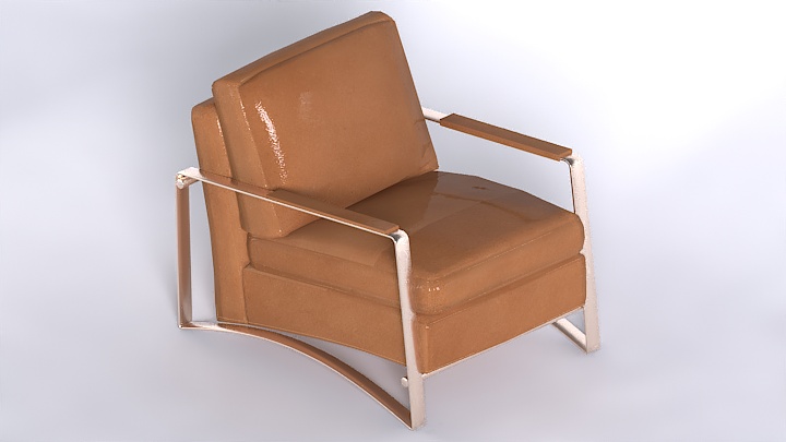 渲染模型_椅子2582