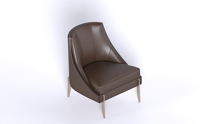 渲染模型_椅子2592