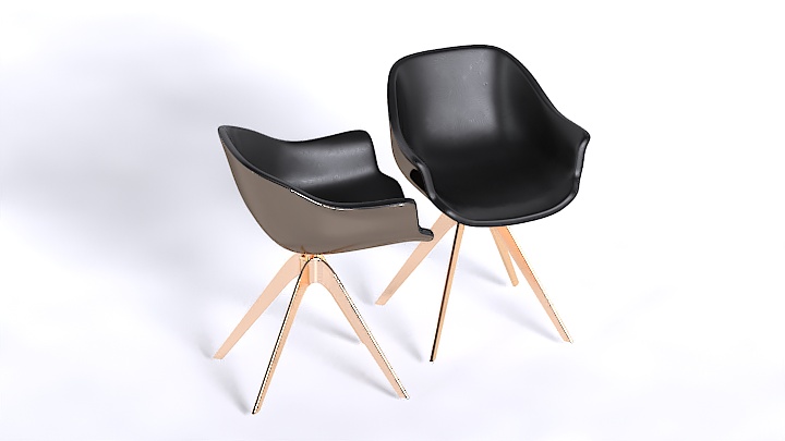 渲染模型_椅子2600