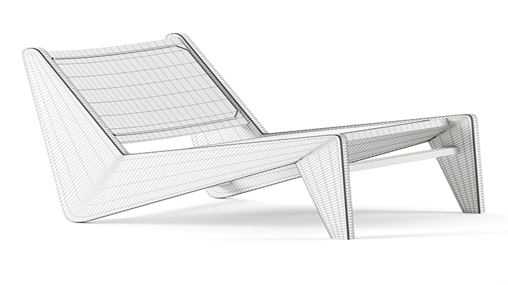 渲染模型_椅子2684