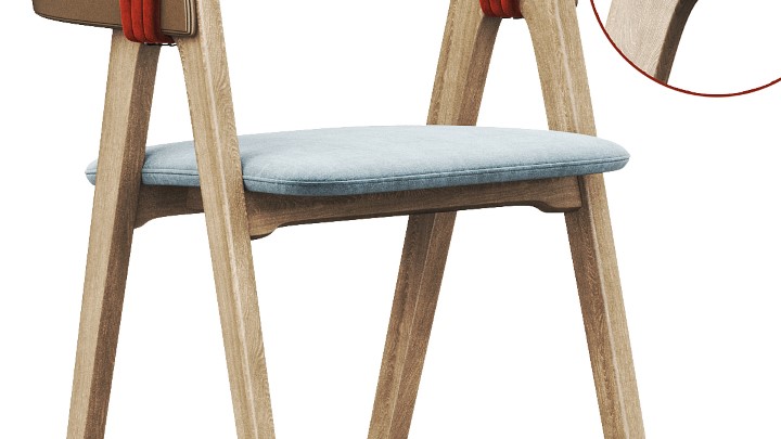 渲染模型_椅子2688