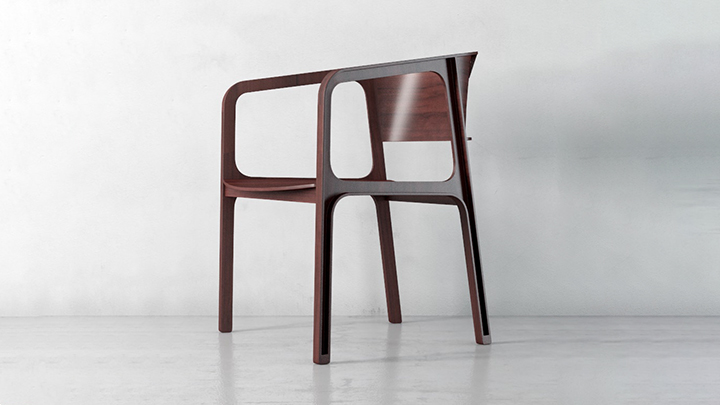 渲染模型_椅子2713