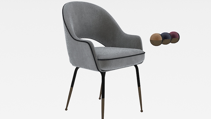 渲染模型_椅子2741