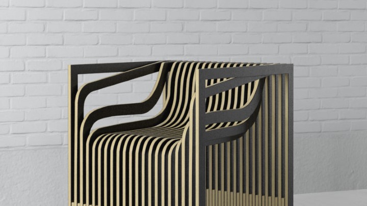 渲染模型_椅子2745