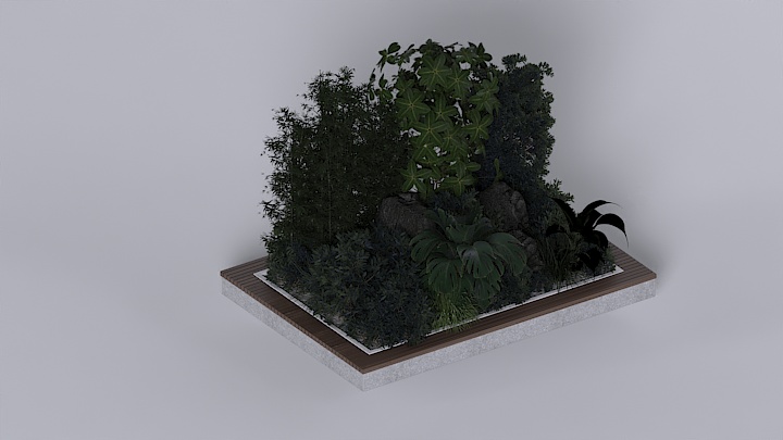 渲染模型_植物071