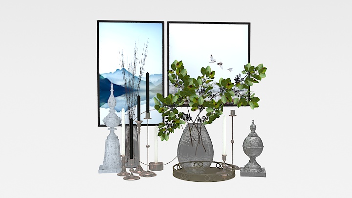 渲染模型_植物202