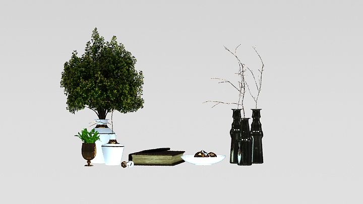 渲染模型_植物204