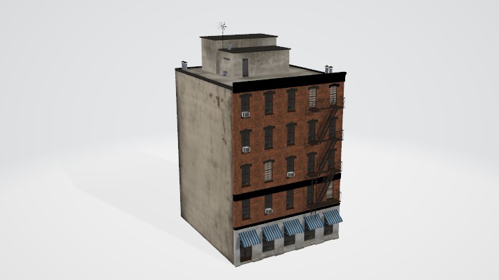 渲染模型_楼房006