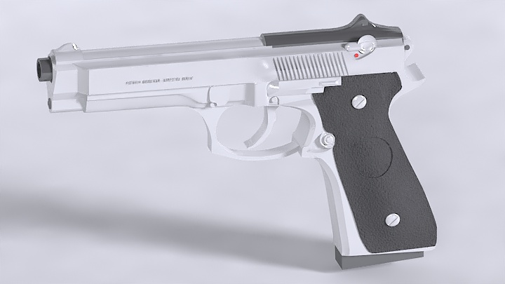 渲染模型_武器013