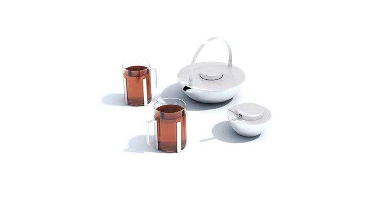 渲染模型_水壶水杯002