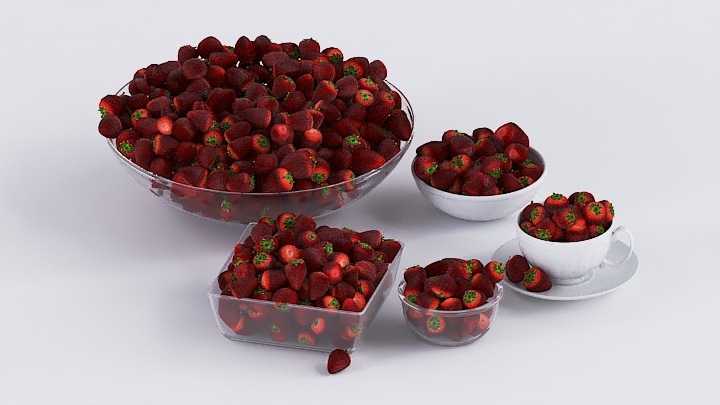 渲染模型_水果022