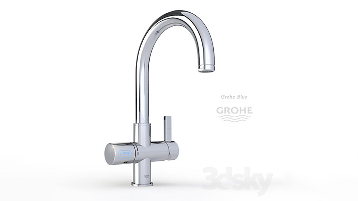 渲染模型_水龙头077