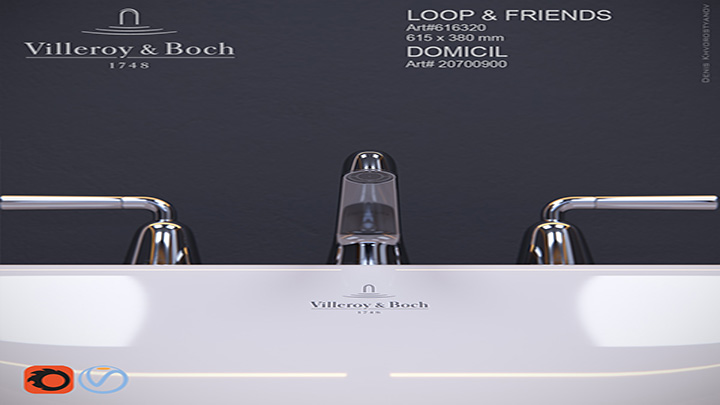 渲染模型_水龙头087