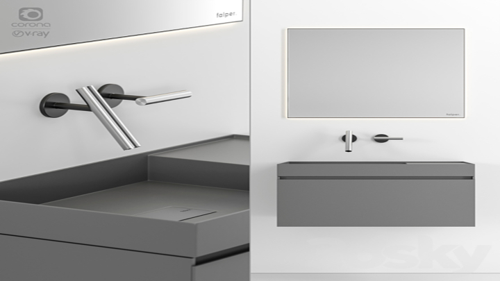 渲染模型_水龙头100